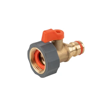 BRADAS BRASS SOFT csapcsatlakozó szeleppel és gyorscsatlakozóval BM 3/4" 