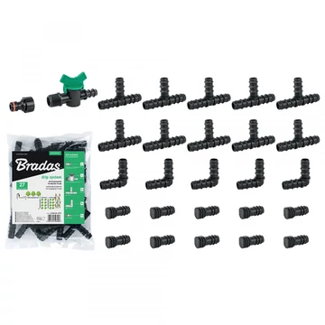 Bradas DSWA20-SET1 Csepegtető csatlakozó készlet 27 db Bradas DSWA20-SET1 Csepegtető csatlakozó készlet 27 db