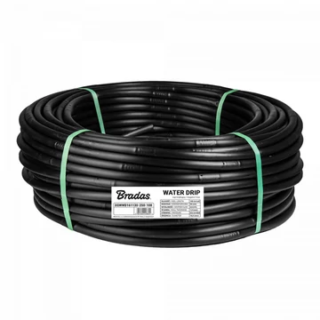 Bradas water Dripp csepegtető tömlő 16 mm-1,2mm-33cm-2,5l-h-200m Bradas water Dripp csepegtető tömlő 16 mm-1,2mm-33cm-2,5l-h-200m