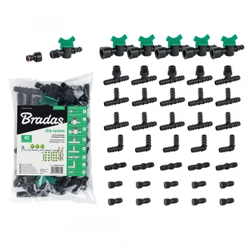 BRADAS DSWA20-SET2 CSEPEGTETŐ RENDSZER CSATLAKOZÓ KÉSZLET 42 DB-OS BRADAS DSWA20-SET2 CSEPEGTETŐ RENDSZER CSATLAKOZÓ KÉSZLET 42 DB-OS