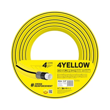 CELLFAST YELLOW locsolótömlő 4 rétegű CELLFAST YELLOW locsolótömlő 4 rétegű