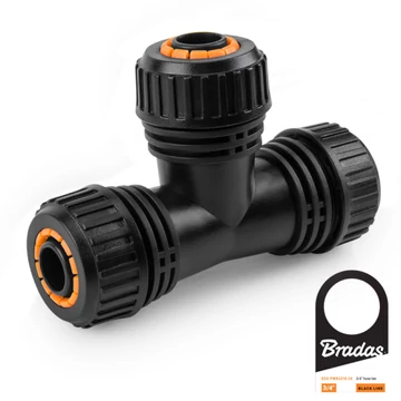 BRADAS tömlővéges T- elágazó 3/4