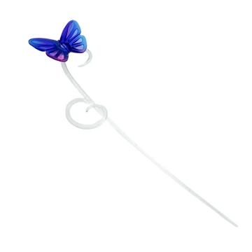 GL-900502-1 orchidea pálcika 60 cm - növénytámasz-lila pillangó 2