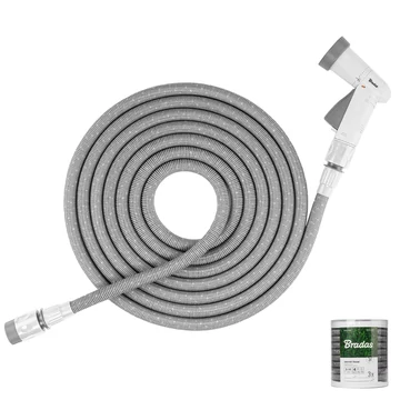 BRADAS SECRET HOSE rugalmas öntözőkészlet 15m-45m - szürke   BRADAS SECRET HOSE rugalmas öntözőkészlet 15m-45m - szürke