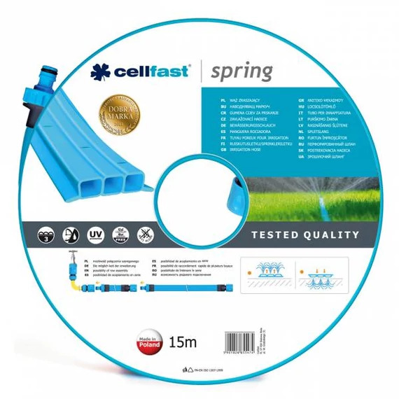 Öntöző tömlő SPRING 15 méteres