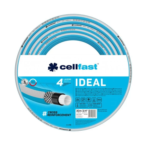 CELLFAST IDEAL locsolótömlő 4 rétegű