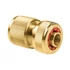 Kép 1/2 - CELLFAST BRASS réz gyorscsatlakozó stop 3/4″