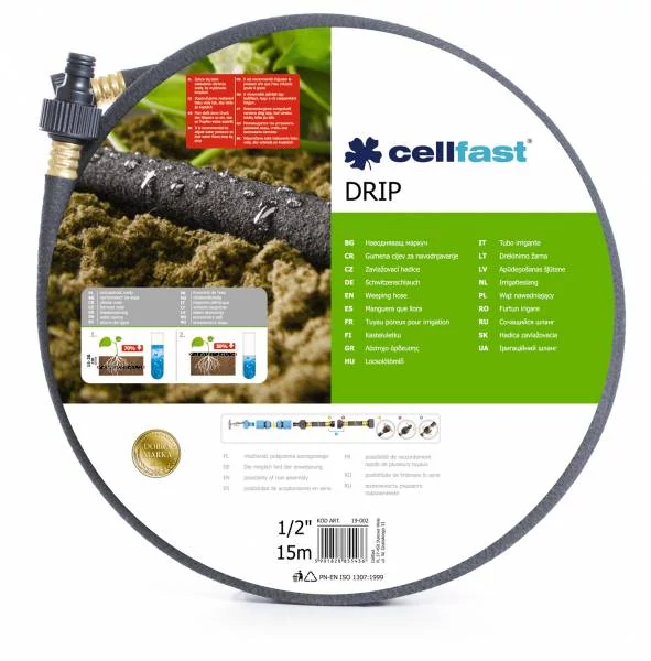 CELLFAST izzadó tömlő drip 15 m